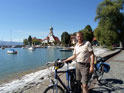 Von der Küste in die Berge, aber wieder mit Wasser: Fahrradfahren am Bodensee.