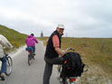Urlaub auf der Insel Wangerooge im Jahre 2013, mit der Fahrrad unterwegs