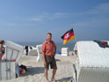 Urlaub auf der Insel Wangerooge im Jahre 2013, am Strand